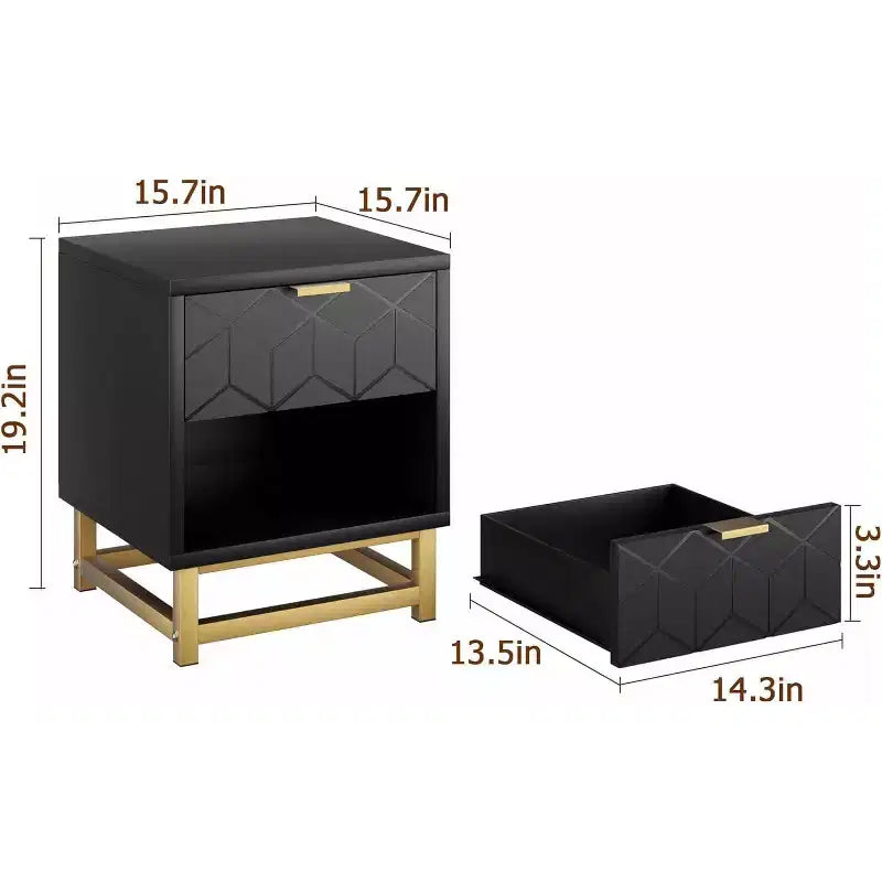 Biało-czarna materiałowa komoda do przechowywania, 5 i 6 szuflad