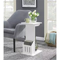 HomeStock Belmont Set of Two Versatile Nesting End Tables with Space Saving Design for Living Room, Bedroom or Office Dcor