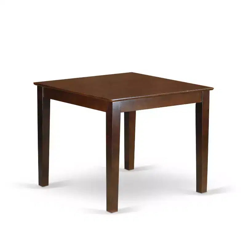 Nowoczesny zestaw jadalniany 5-częściowy - Stół i krzesła w stylu Mid Century - Meble do jadalni z drewna 36x36 cali